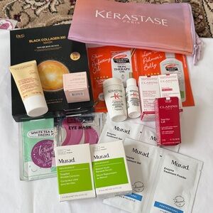 🆕 15 Piece Skin and Bodycare bundle with Kerastase crossbody